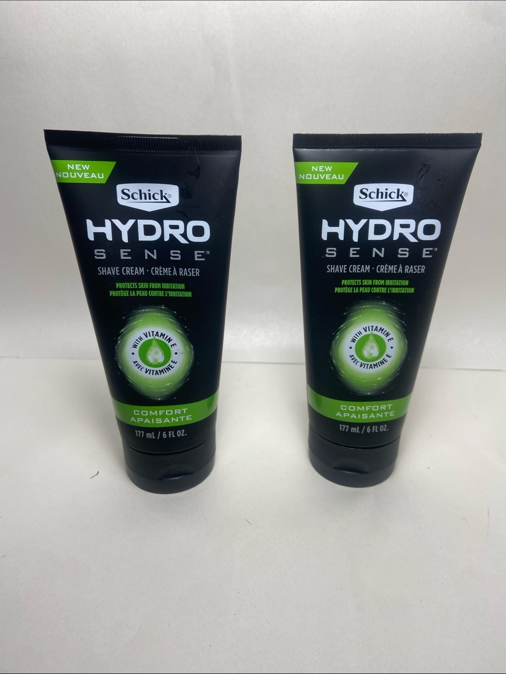 Schick Hydro Sense Shave Cream - Black & Green
